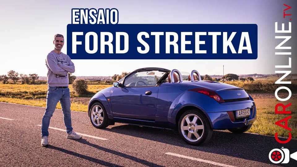 HÁ 20 ANOS a PININFARINA fez este FORD! É o STREETKA!
